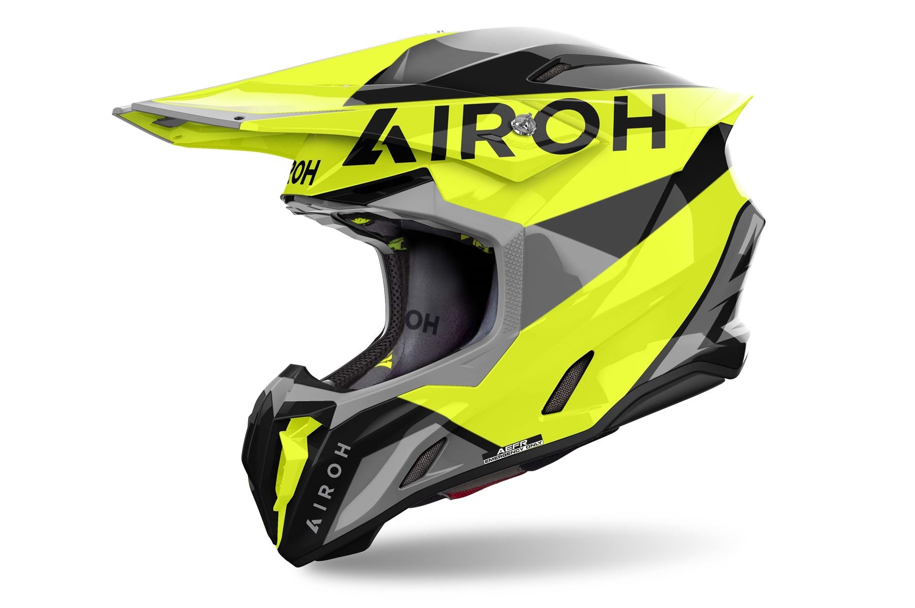 Airoh Helmet 2024 Twist 3 King Yellow Gloss
